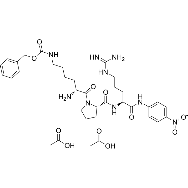 D-Lys(Z)-<em>Pro</em>-Arg-pNA diacetate