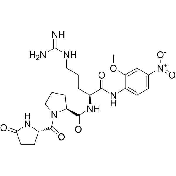 pGlu-Pro-Arg-MNA Chemical Structure