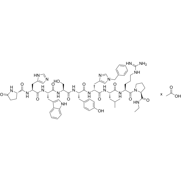Histrelin acetate Chemical Structure