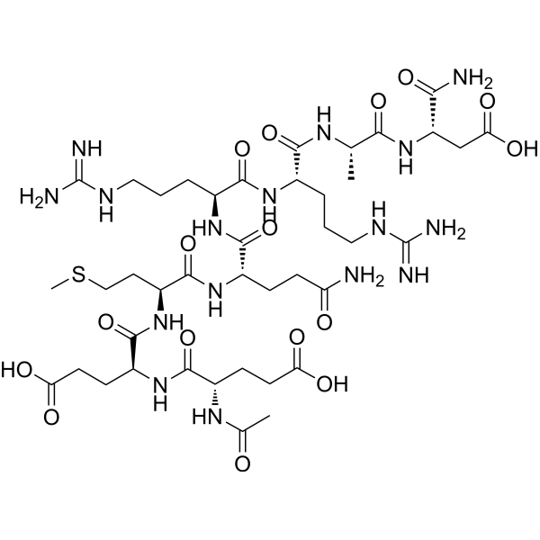 Acetyl octapeptide-1 Chemical Structure