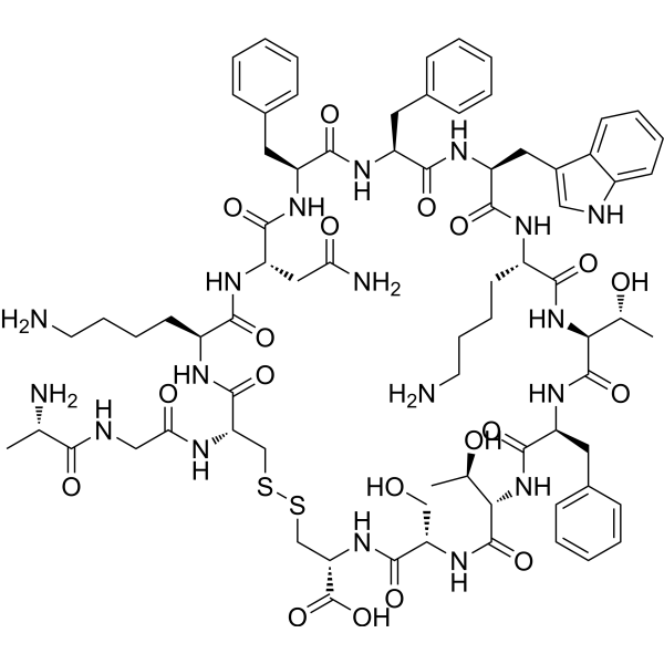 Cyclic somatostatin Chemical Structure