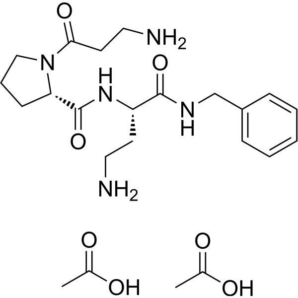 Dipeptide diaminobutyroyl benzylamide diacetate