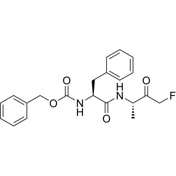(S,S)-Z-FA-FMK Chemical Structure