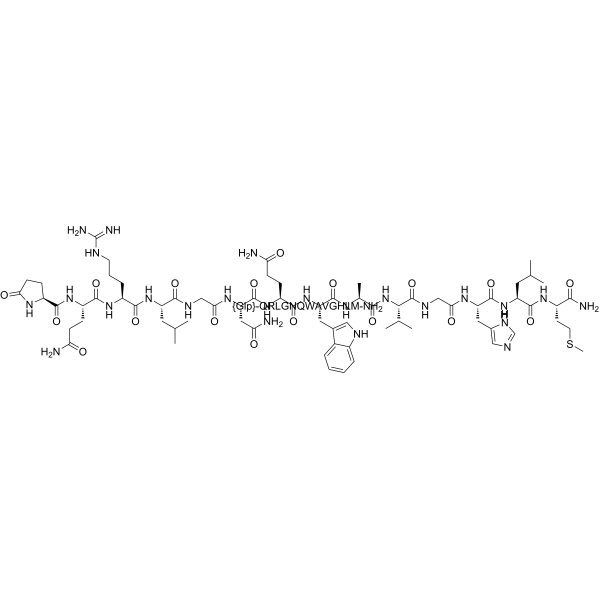 Bombesin Chemical Structure