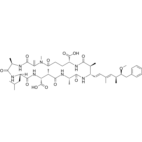 Microcystin-LA Chemical Structure