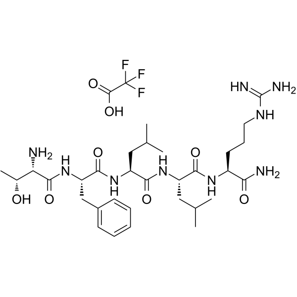 TFLLR-NH2(TFA) Chemical Structure