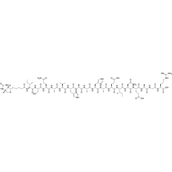 Biotin-OVA (323-339) Chemical Structure