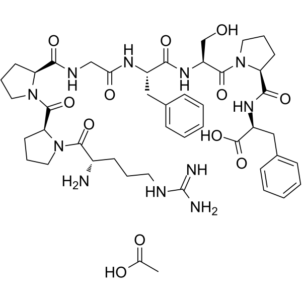 [Des-Arg9]-<em>Bradykinin</em> acetate