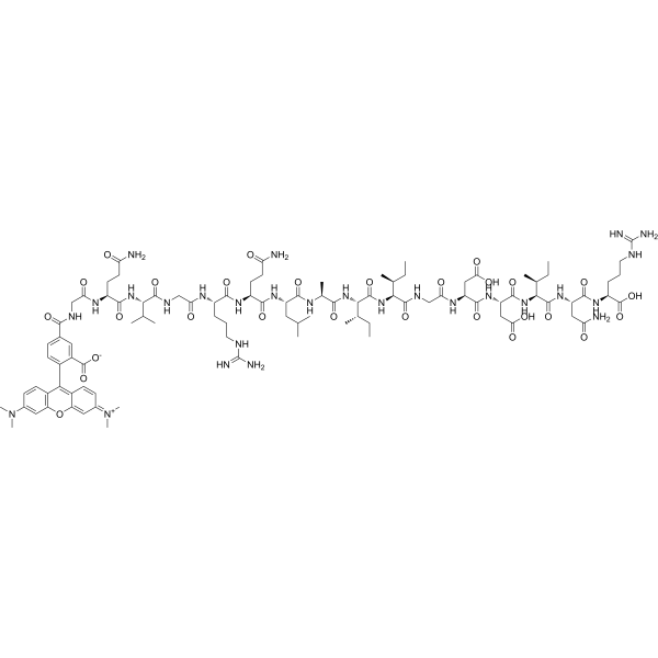 Bak BH3 (72-87), TAMRA-labeled Chemical Structure