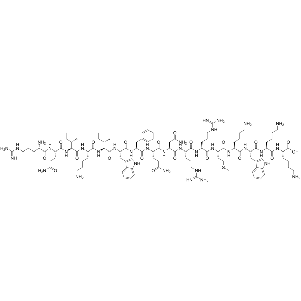 Antennapedia Peptide Chemical Structure