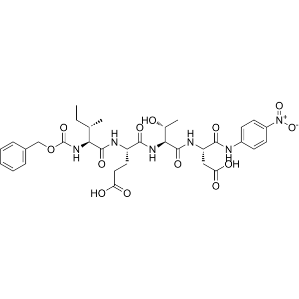 Z-IETD-pNA Chemical Structure