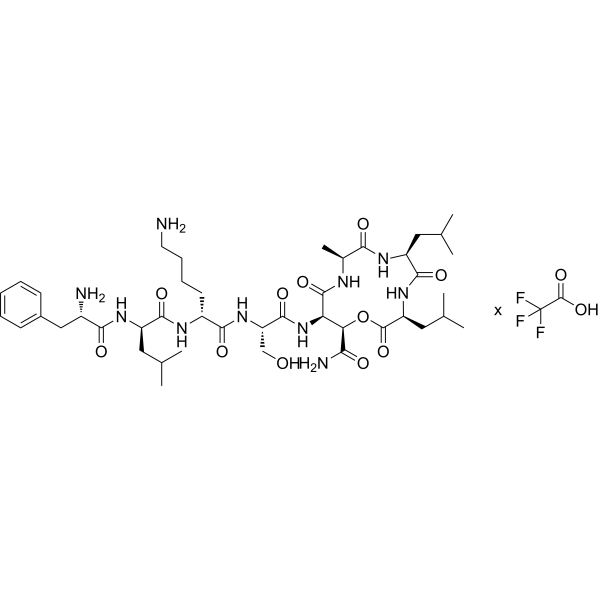 Clovibactin TFA Chemical Structure