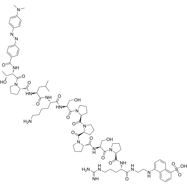 Calpain substrate Chemical Structure