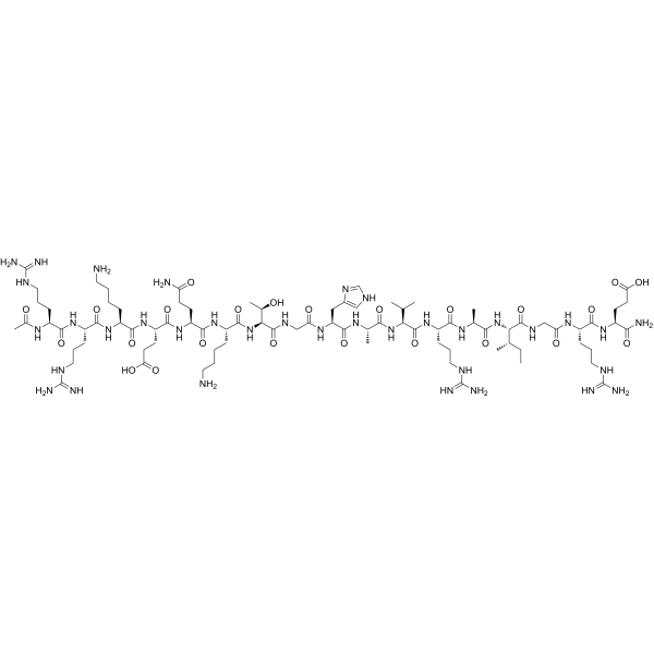 MLCK Peptide, control Chemical Structure