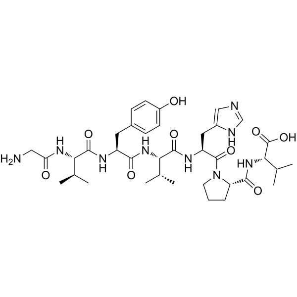 Angiotensin III antipeptide Chemical Structure