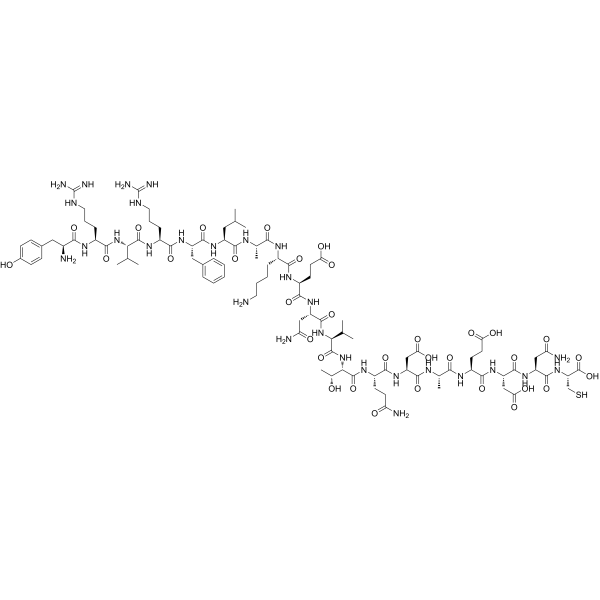 CD36 Peptide P (93-110), Cys conjugated Chemical Structure