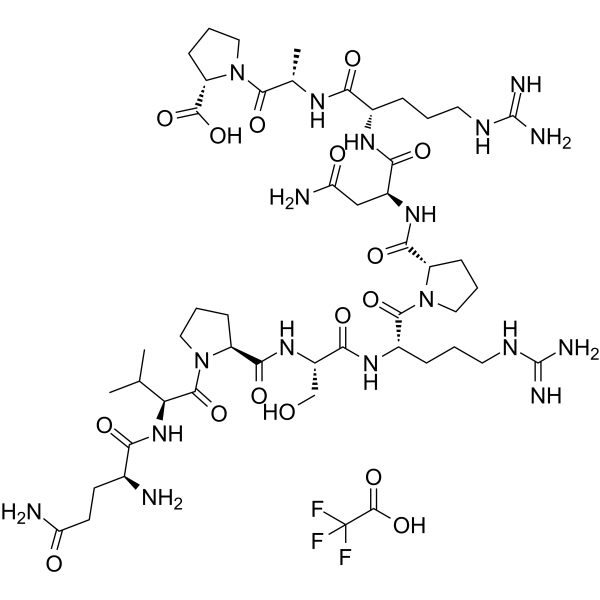 Dynamin inhibitory peptide TFA Chemical Structure