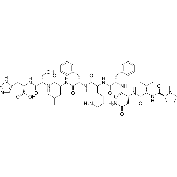 Hemopressin(rat) Chemical Structure