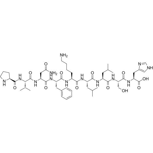 Hemopressin (human, mouse) Chemical Structure