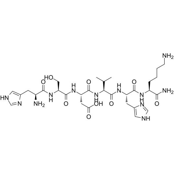 HSDVHK-NH2 Chemical Structure