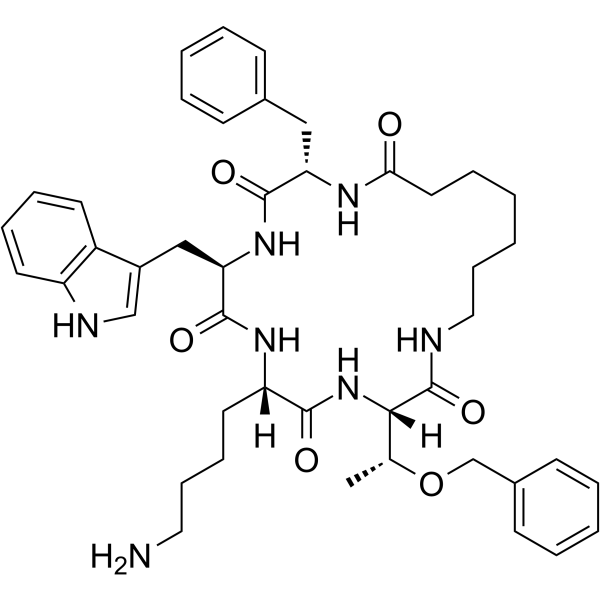 Cyclosomatostatin Chemical Structure