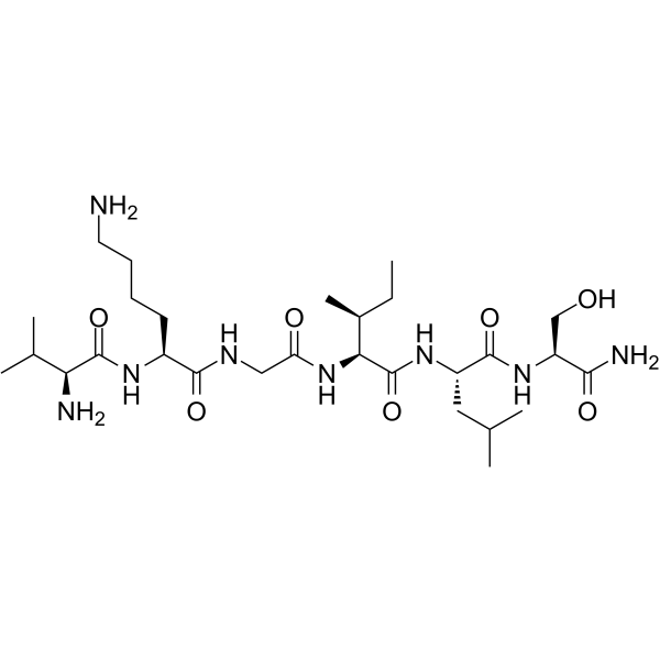 VKGILS-NH2 Chemical Structure
