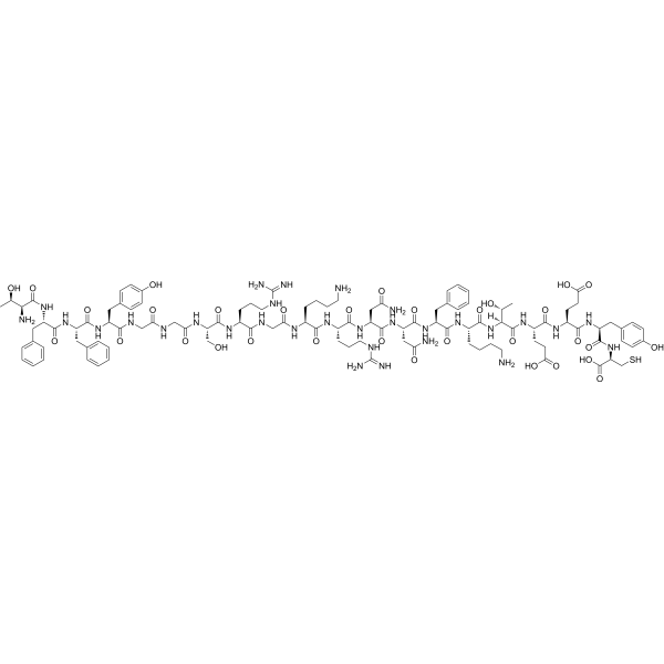 Angiopep-2-Cys Chemical Structure