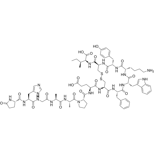 Urotensin II, mouse Chemical Structure