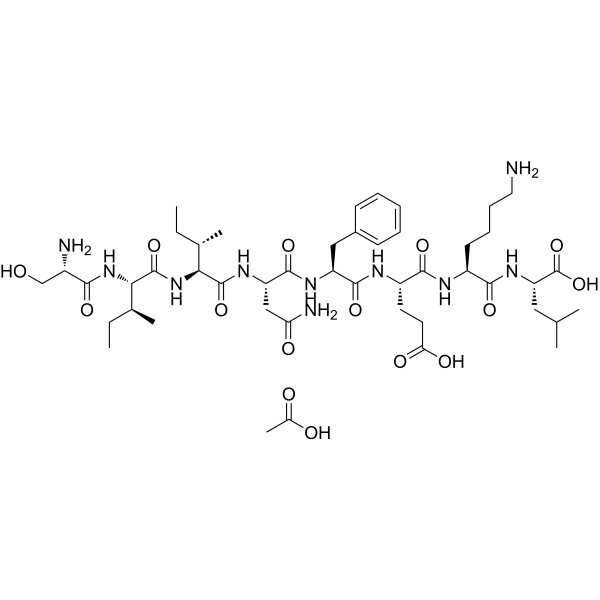 OVA Peptide(257-264) acetate salt Chemical Structure