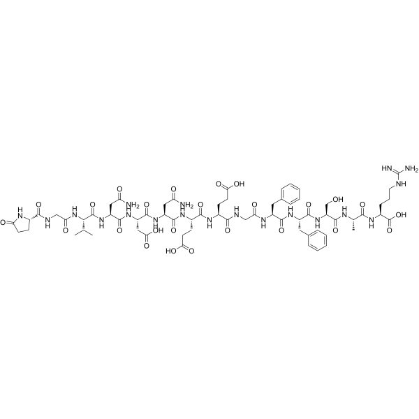 Fibrinopeptide B, human Chemical Structure