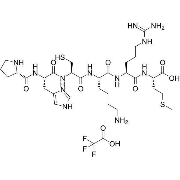 Antioxidant peptide A TFA Chemical Structure