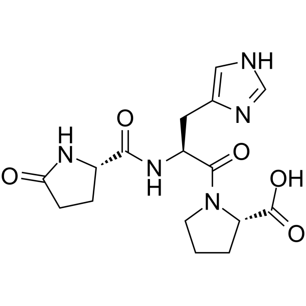 Thyrotropin-Releasing Hormone (TRH), Free Acid Chemical Structure