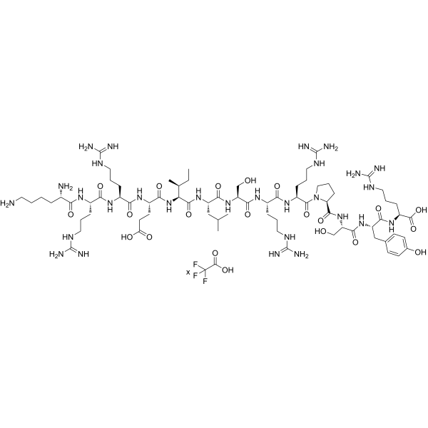 CREBtide TFA Chemical Structure