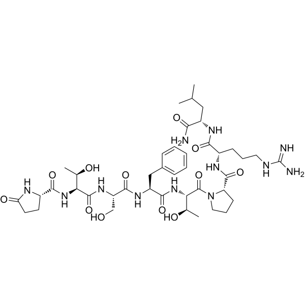 Leucopyrokinin Chemical Structure