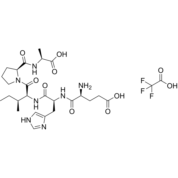 Fibrinogen-Binding Peptide TFA Chemical Structure