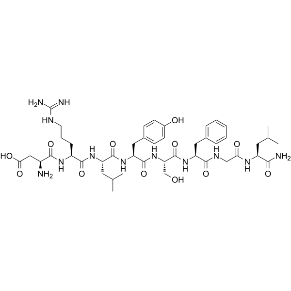 Allatostatin IV Chemical Structure