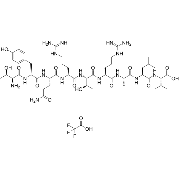 Influenza NP (147-155) (TFA) Chemical Structure
