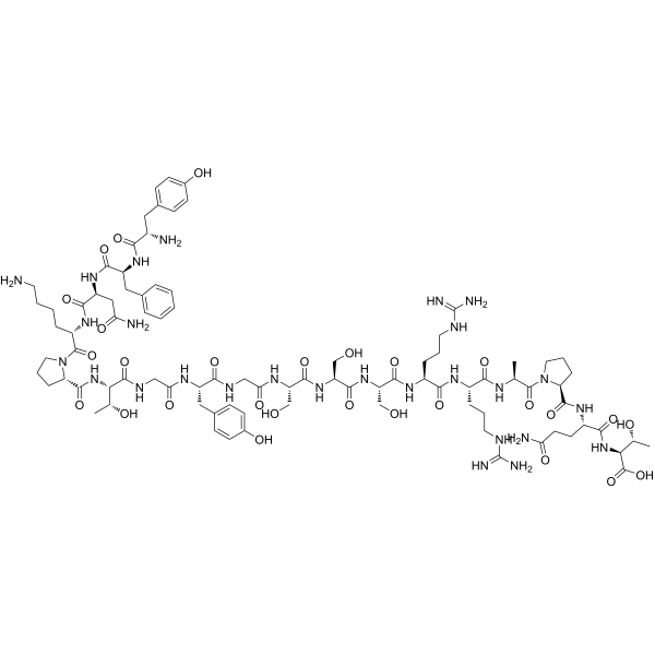 IGF-I (24-41) Chemical Structure