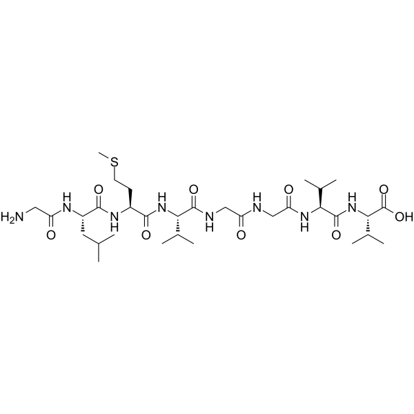β-Amyloid (33-40) Chemical Structure