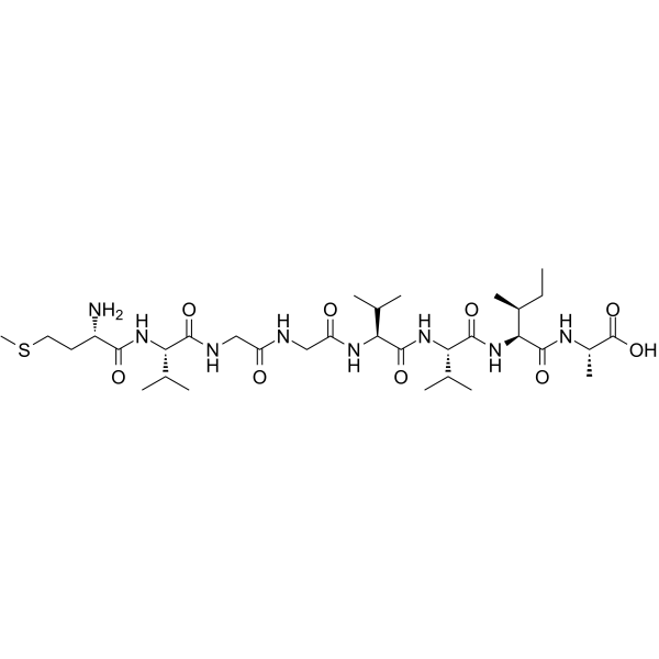 β-Amyloid (35-42) Chemical Structure