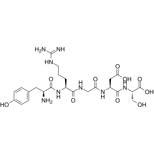 YRGDS Fibronectin Fragment Chemical Structure