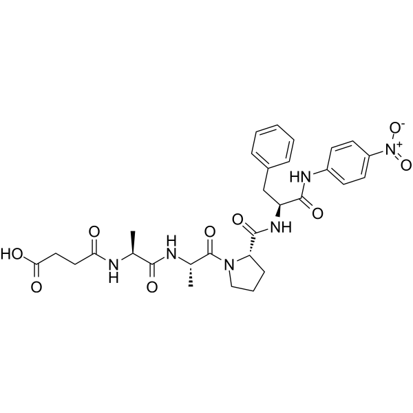 Suc-AAPF-pNA Chemical Structure