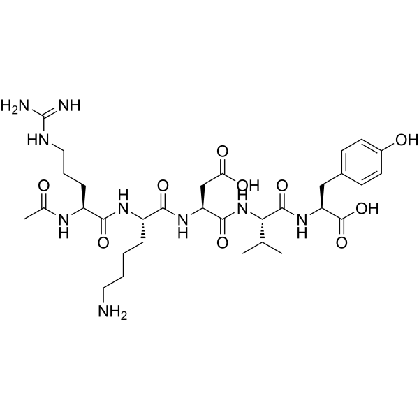 Acetyl pentapeptide-1 Chemical Structure