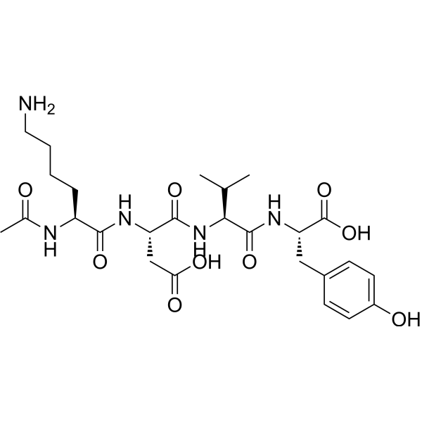 Acetyl tetrapeptide-2 Chemical Structure
