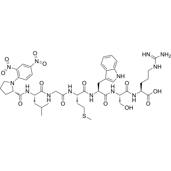 DNP-PLGMWSR Chemical Structure