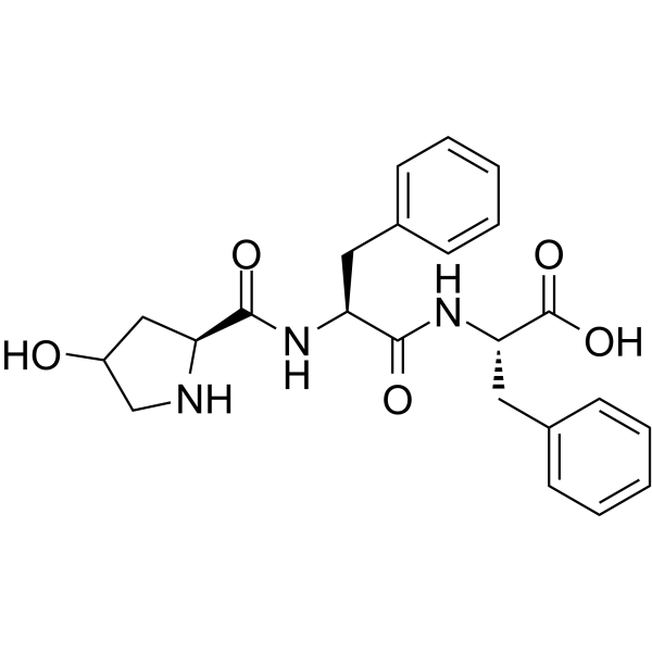 Hyp-Phe-Phe Chemical Structure