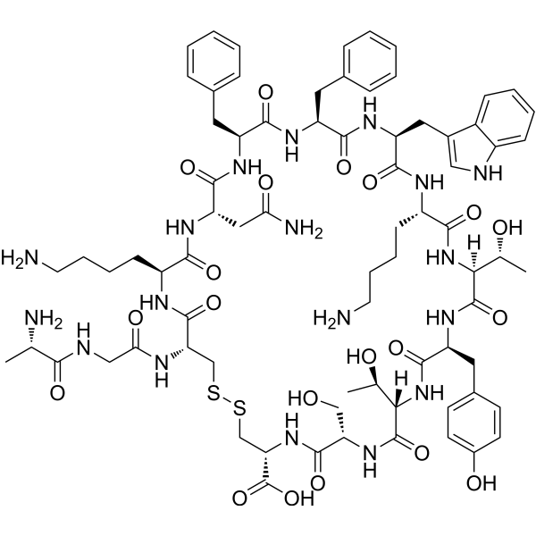 [Tyr11]-Somatostatin Chemical Structure
