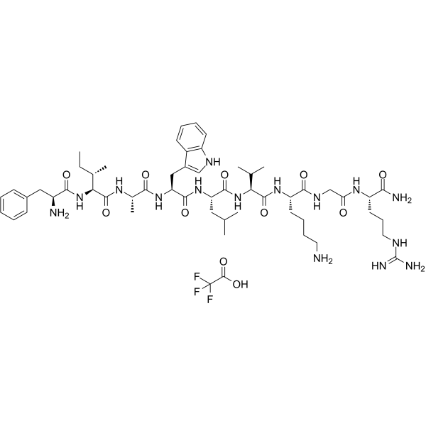 GLP-1(28-36)amide TFA Chemical Structure