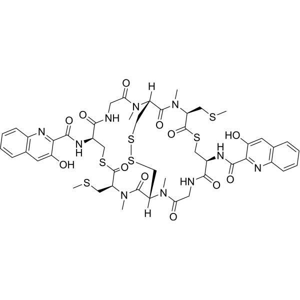 Thiocoraline Chemical Structure