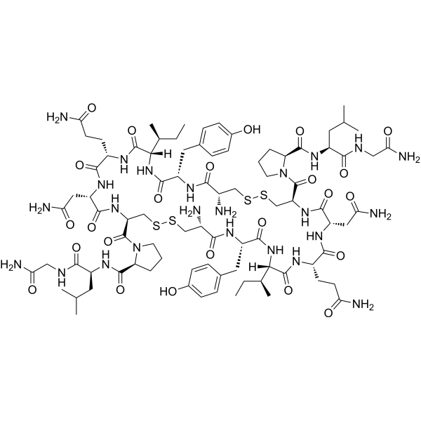 Oxytocin antiparallel dimer